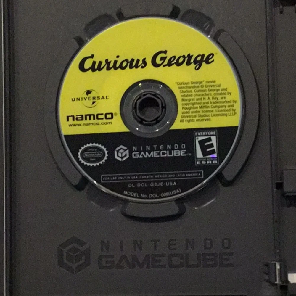Curious George Nintendo GameCube Game